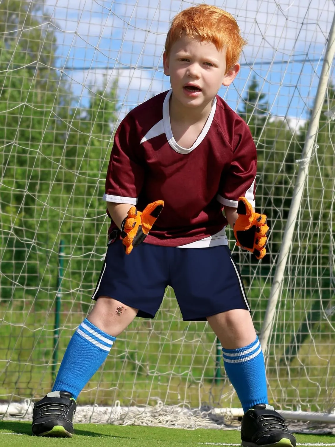 6 Pack Toddler Boys Athletic Shorts Boys Basketball Mesh Active Sports Gym Soccer Quick Dry Shorts for Summer