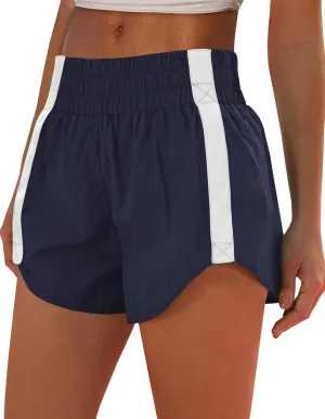 ANRABESS Womens Running Shorts Quick Dry High Waisted Summer Athletic Workout Tennis Shorts Gym Sporty Lightweight Shorts