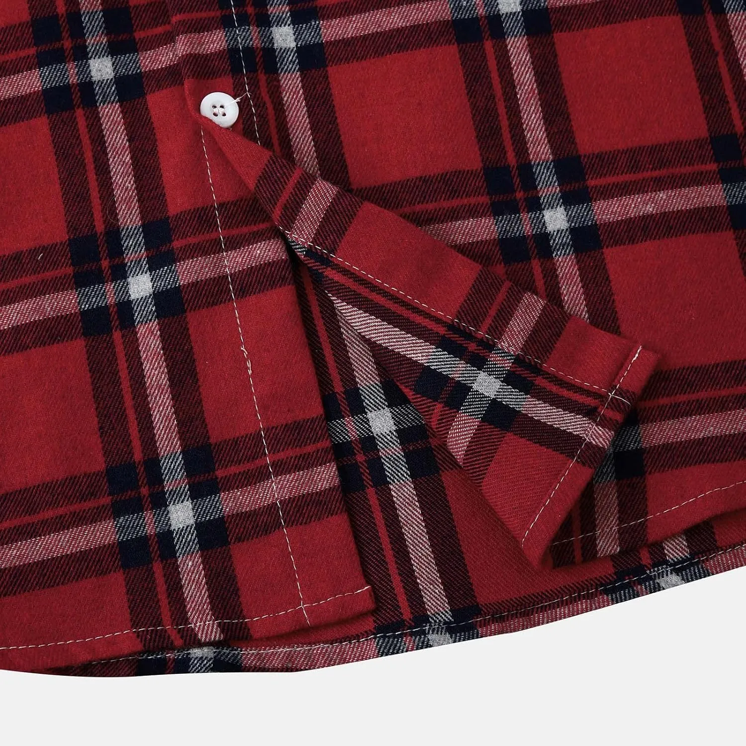 Aymnlox Hoodies for Men Fashion Long Sleeve Plaid Button Shirts Jacket With Hood Casual Stylish Drawstring Sweatshirts 2024