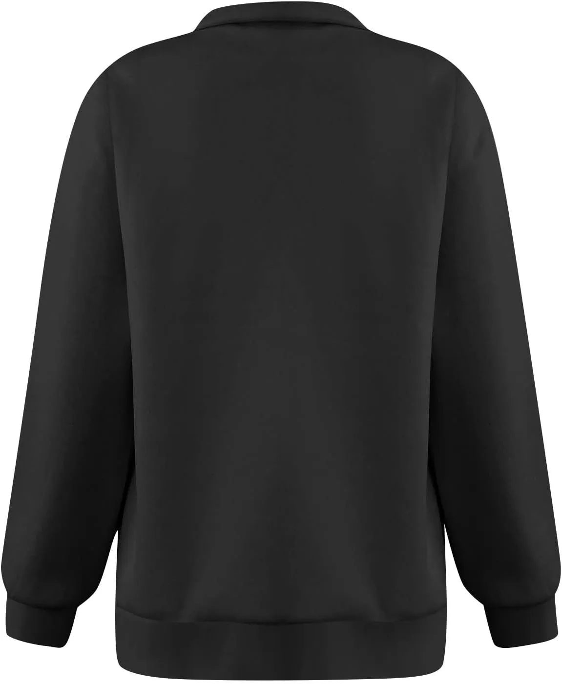 Baggy Half Zip Sweatshirt Women Lightweight Fleece Oversized Sweatshirts Fall Clothes Loose Fit Comfy Pullover Tops