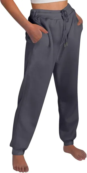 Baggy Sweatpants for Women Fleece Drawstring High Waisted Athletic Joggers Fall Comfy Lounge Pants with Pockets