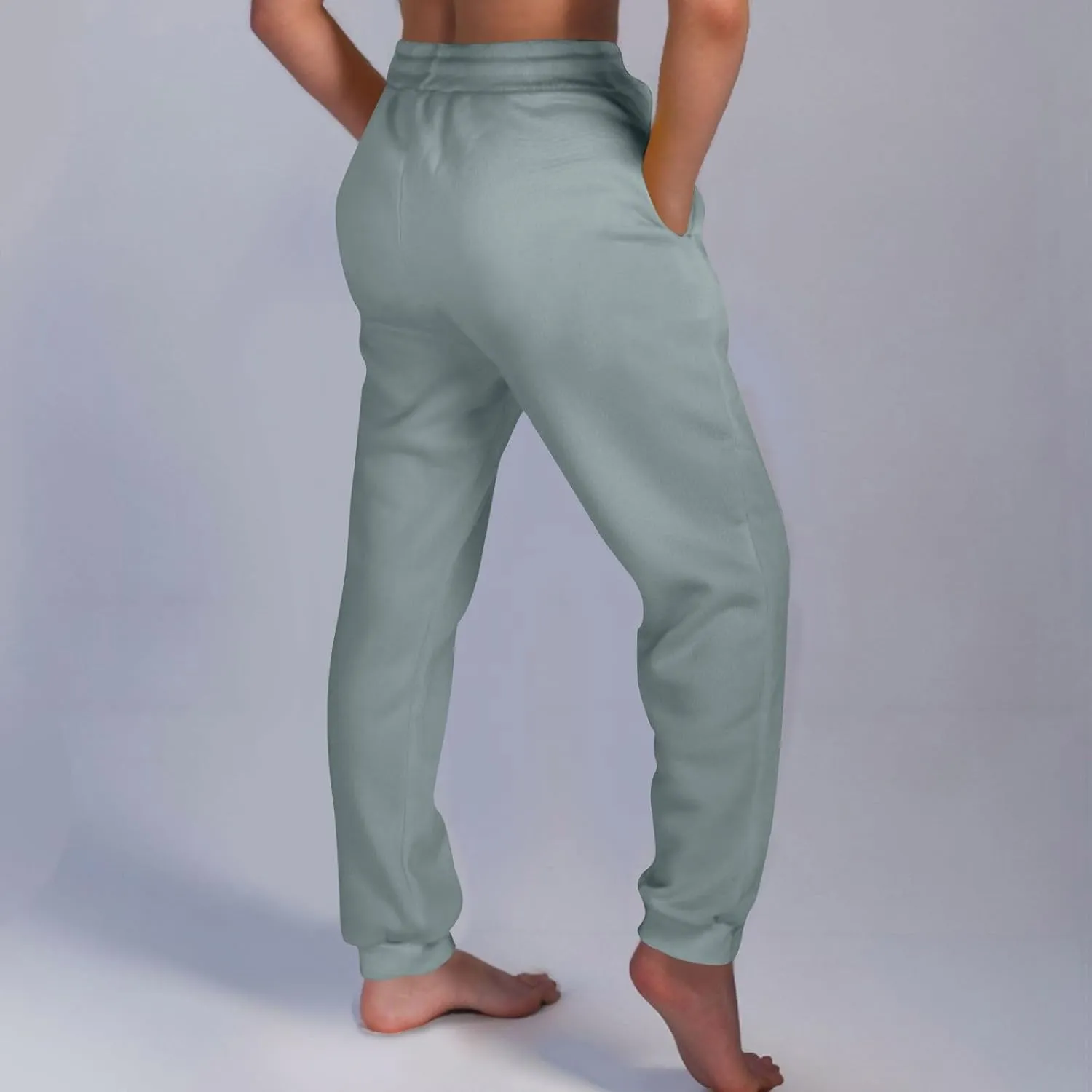 Baggy Sweatpants for Women Fleece Drawstring High Waisted Athletic Joggers Fall Comfy Lounge Pants with Pockets
