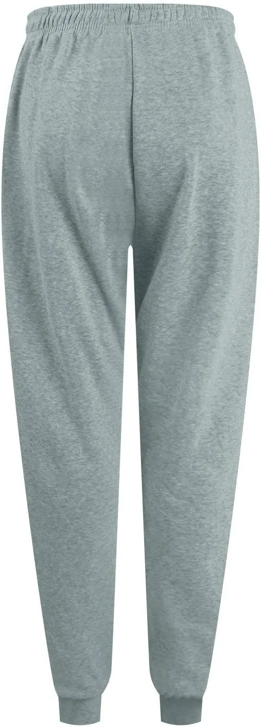 Baggy Sweatpants for Women Fleece Drawstring High Waisted Athletic Joggers Fall Comfy Lounge Pants with Pockets