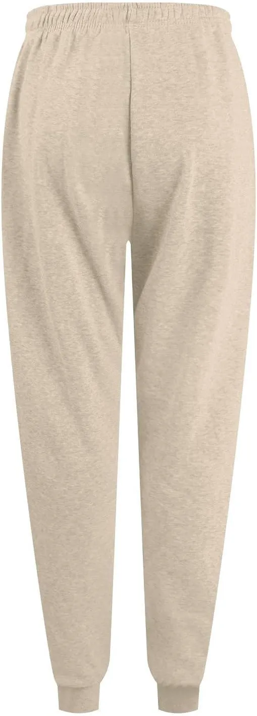 Baggy Sweatpants for Women Fleece Drawstring High Waisted Athletic Joggers Fall Comfy Lounge Pants with Pockets