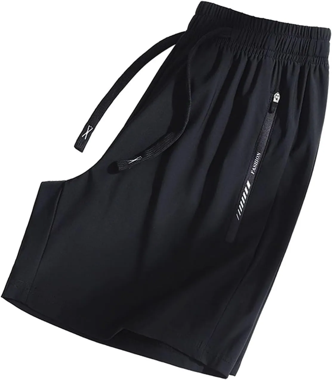 Beeswan Shorts, StretchActive - Women's Ultra Stretch Breathable Casual Shorts, Stretch Active Shorts with Pockets Z2-Black XX-Large