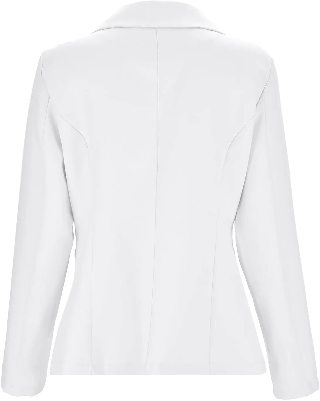 Blazer for Women Lapel 3/4 Sleeve Pocket Elegant Temperament Casual Business Comfortable Simple Stylish Suit Jackets