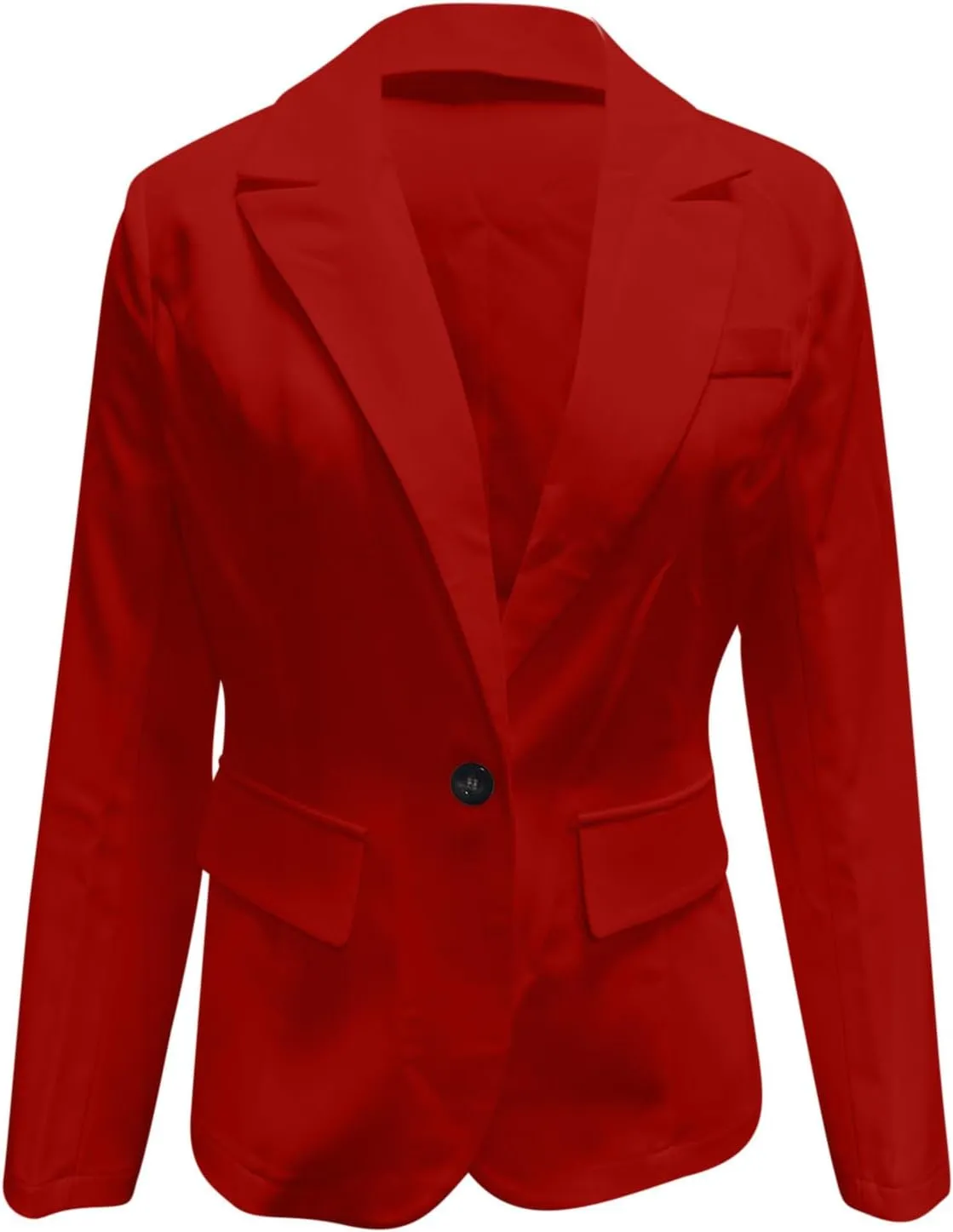 Blazers for Women Business Casual Long Sleeve Button Down Lapel Blazer Dress Work Outfit Suit Jackets Summer Cardigan