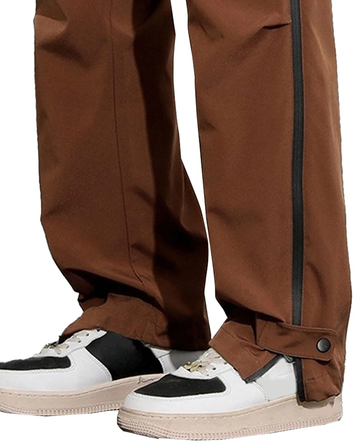 DGHM-JLMY Men's Sweatpants Baggy Track Pants Straight Leg Outdoor Hiking Cargo Pants Drawstring Casual Comfort Trousers