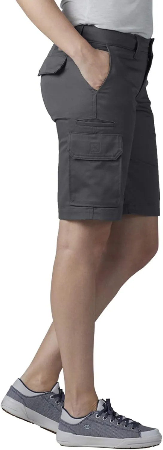 Dickies Women's 11" Relaxed Stretch Cargo Shorts