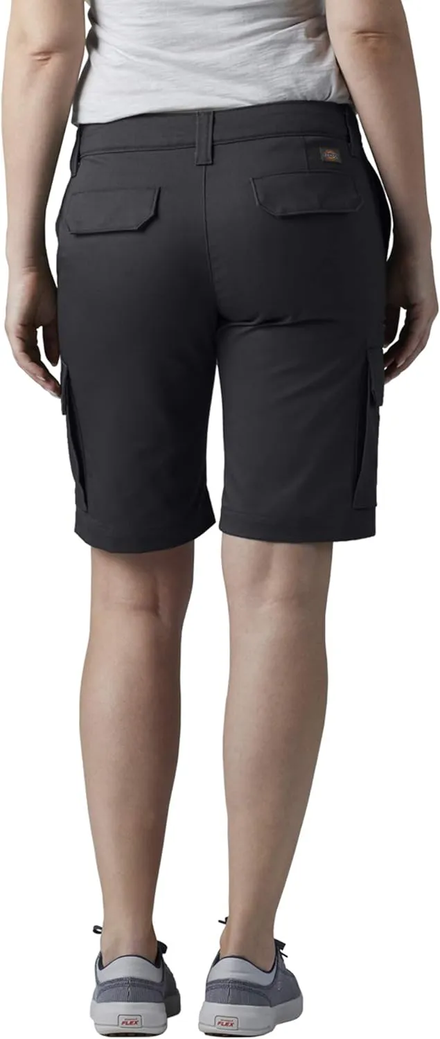 Dickies Women's 11" Relaxed Stretch Cargo Shorts