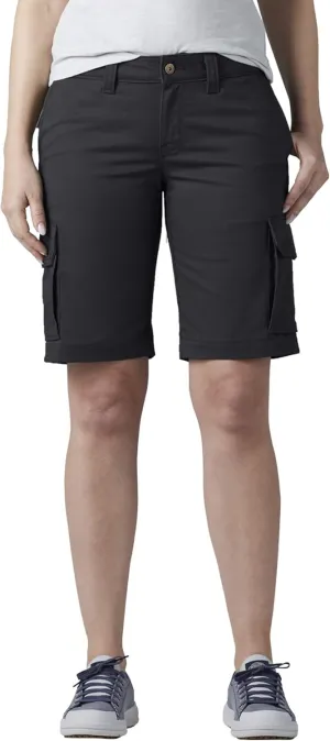 Dickies Women's 11" Relaxed Stretch Cargo Shorts