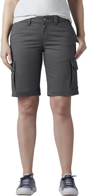 Dickies Women's 11" Relaxed Stretch Cargo Shorts