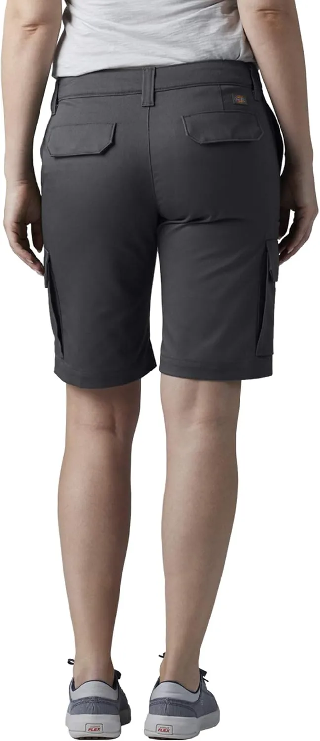 Dickies Women's 11" Relaxed Stretch Cargo Shorts