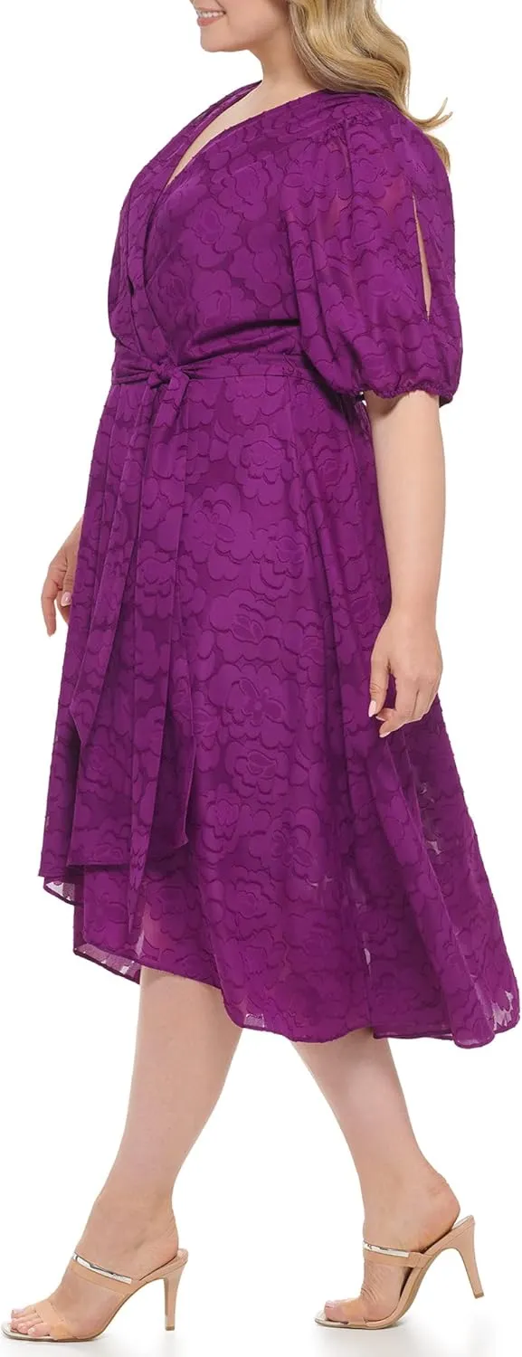 DKNY womens Soft Everyday Fit and Flare Dress