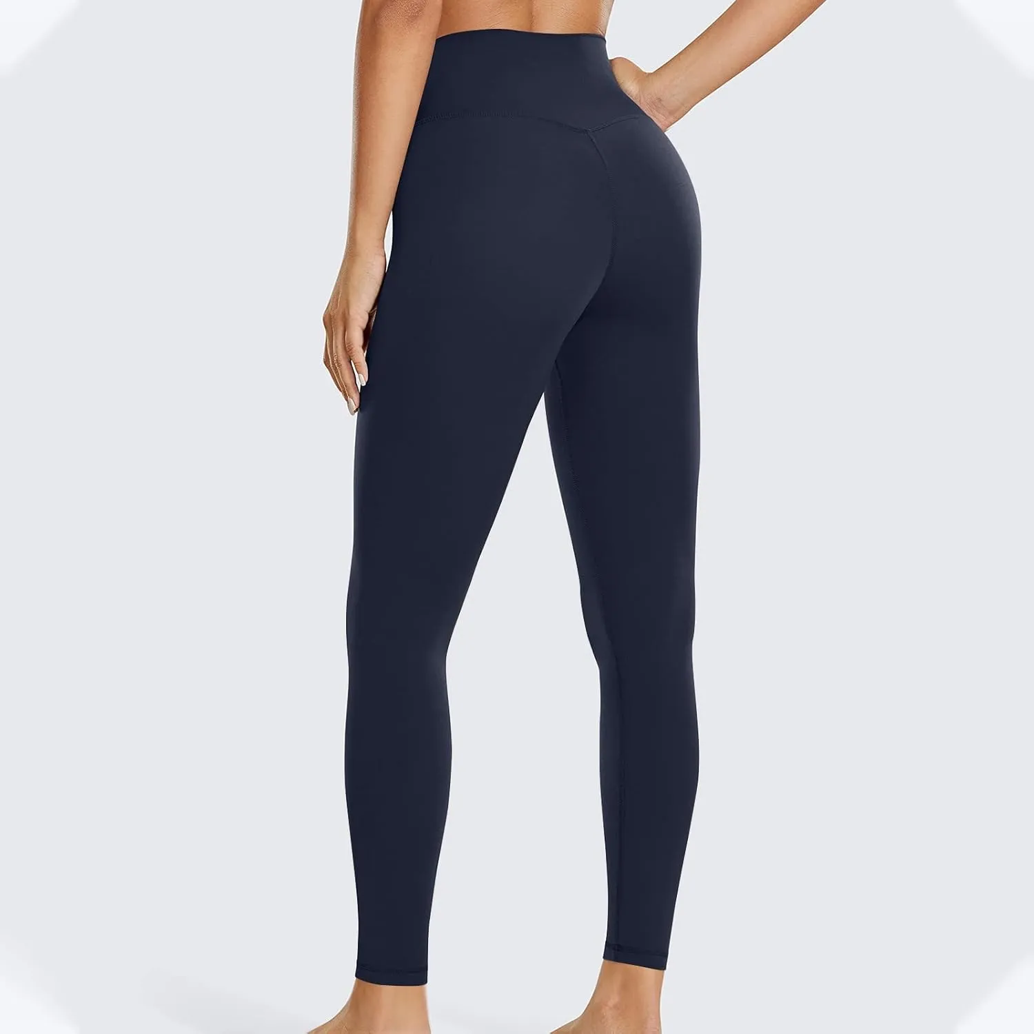 Firzero Gym Leggings for Women High Waist Butt Lifting Workout Leggings Tummy Control Seamless Workout Yoga Pants Trousers