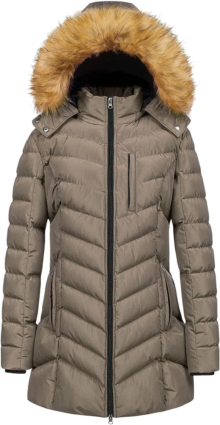 Heavy Winter Coats For Women Down Jacket Women Long Puffer Jacket Womens Ankle Length Winter Coats For Women