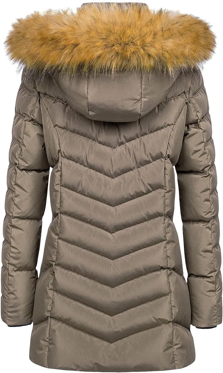 Heavy Winter Coats For Women Down Jacket Women Long Puffer Jacket Womens Ankle Length Winter Coats For Women