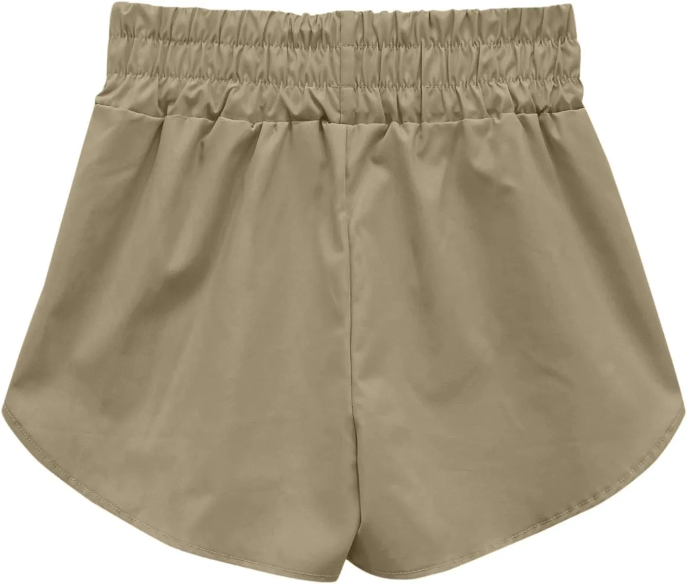 High Waisted Dolphin Athletic Running Shorts for Women Side Split Shorts Pocket Sporty Quick Dry Athletic Shorts