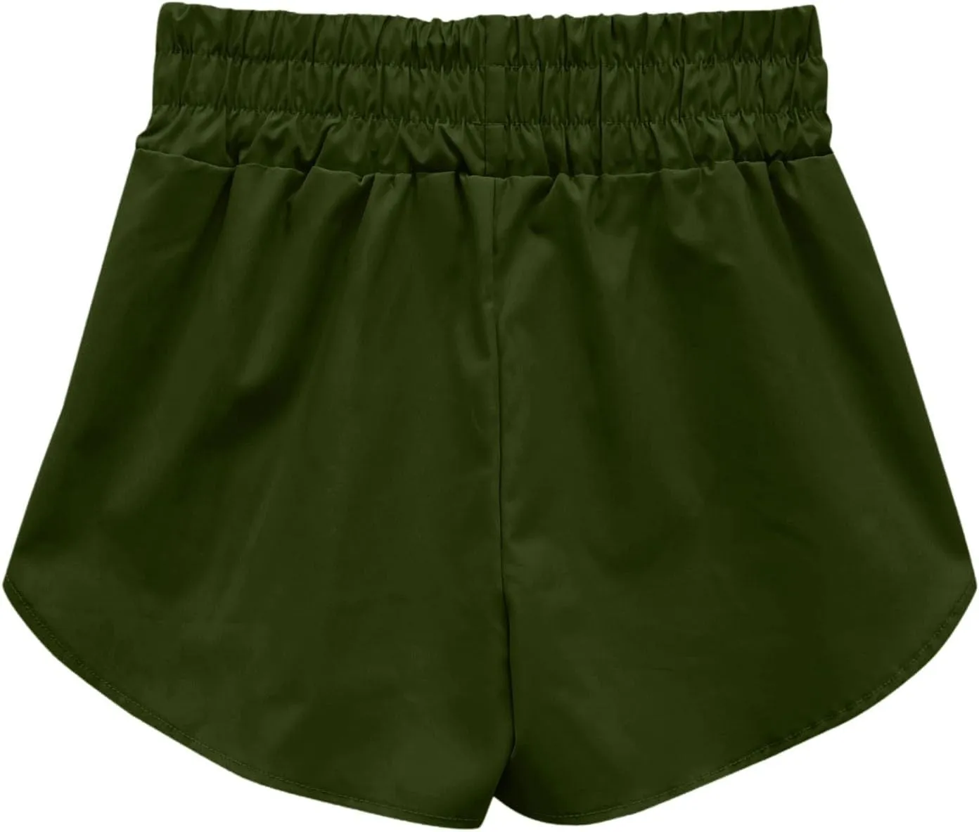 High Waisted Dolphin Athletic Running Shorts for Women Side Split Shorts Pocket Sporty Quick Dry Athletic Shorts