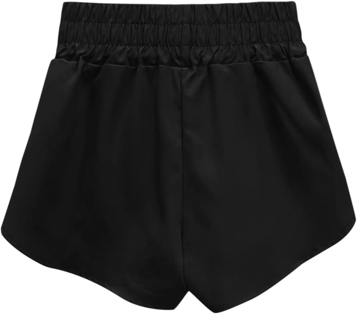 High Waisted Dolphin Athletic Running Shorts for Women Side Split Sporty Quick Dry Athletic Shorts with Pockets