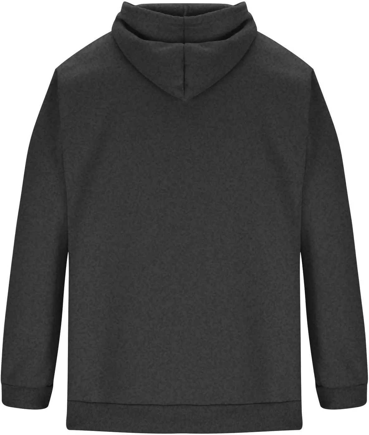 Hoodies for Men Long Sleeve Drawstring Pullover Hoodie Fleece Hooded Sweatshirts Casual Solid Color Pocket Hoody Tops