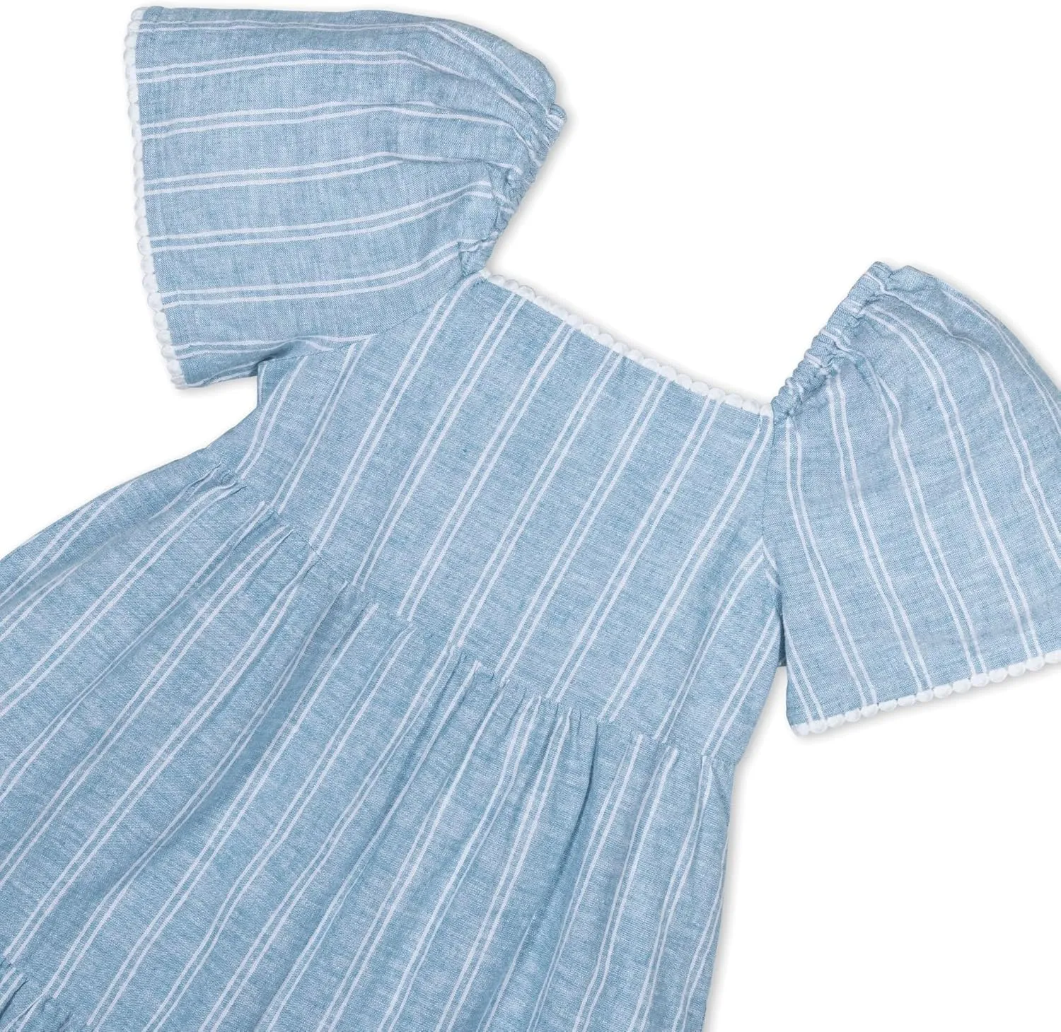 Hope & Henry Girls' Sleeveless Fit and Flare Summer Dress