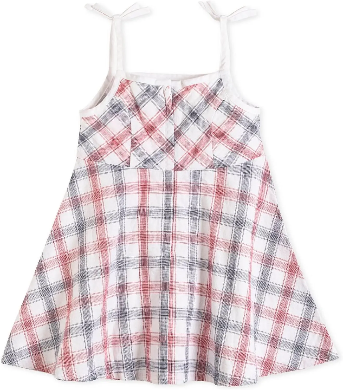 Hope & Henry Girls' Sleeveless Fit and Flare Summer Dress