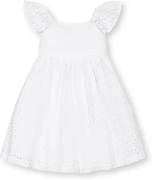 Hope & Henry Girls' Sleeveless Fit and Flare Summer Dress