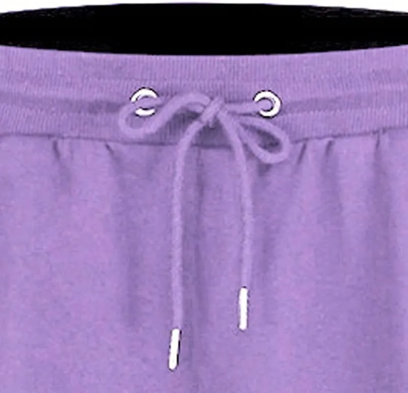 JEsilunmaMY Men's Stretch Running Shorts Elastic Waist Drawstring Cotton Lounge Shorts Summer Terry Athletic Jogger Shorts
