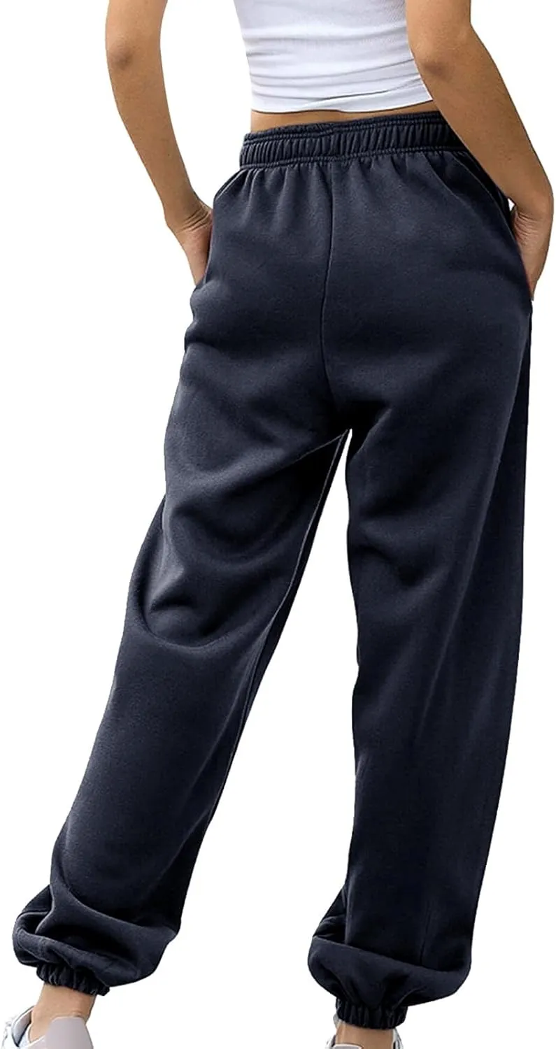 Lastesso Joggers for Women Cargo Sweatpants High Waisted Casual Baggy Long Joggers Pants Trendy Y2K Active Sweatpants