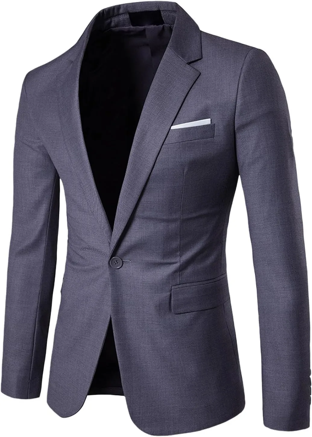 LCMTWX Blazer For Men One Button Slim Fit Sport Coat Business Daily Summer Jacket Men Summer Suits For Men Windbreaker