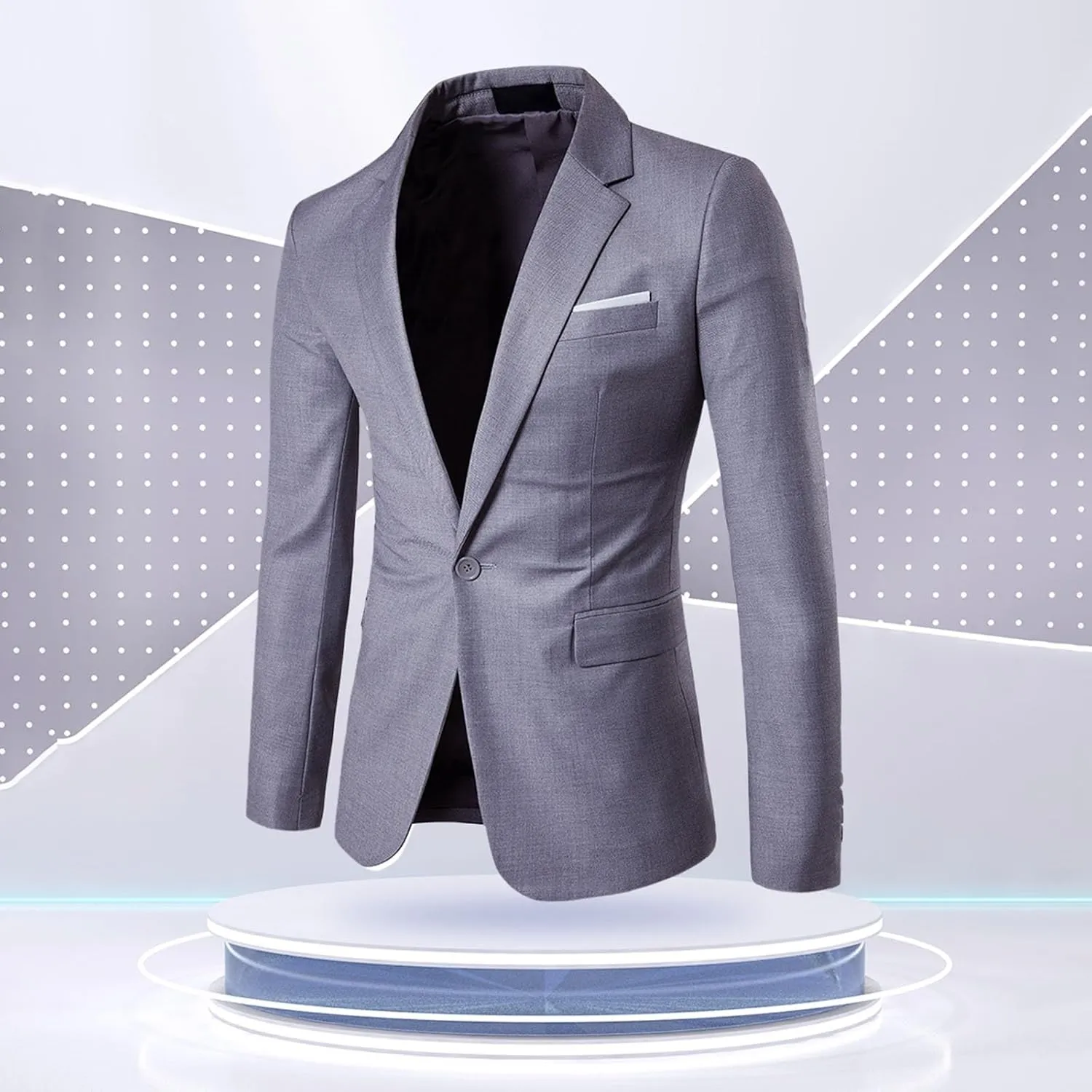 LCMTWX Blazers For Men 2024 Button Slim Fit Sport Coat Business Daily Mens Black Suit Jacket Coats For Men Mens Hugh