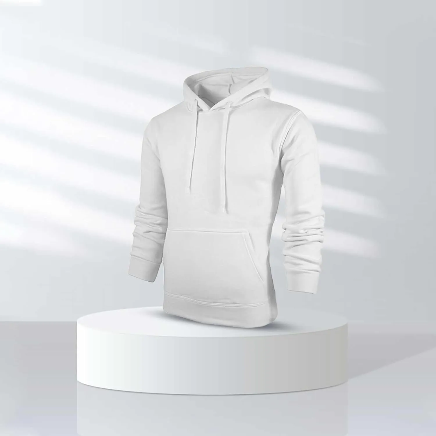 LCMTWX Men's Hooded Fleece Sweatshirt Loose Solid Hooded Sweater Top Midweight Fleece Sweatshirt Pullover & Full Zip