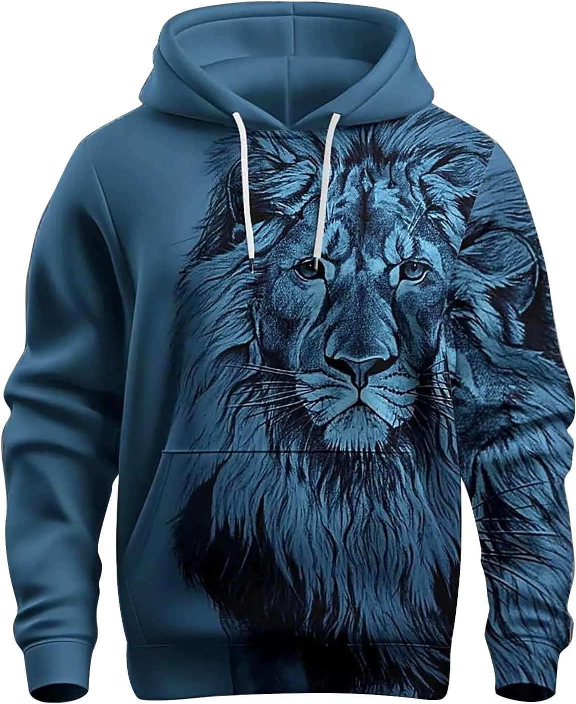 LCMTWX Men'S Sweatshirts Winter Vintage Long Sleeve Hoodie Half Zipper Hooded Sweatshirt Top Workwear For