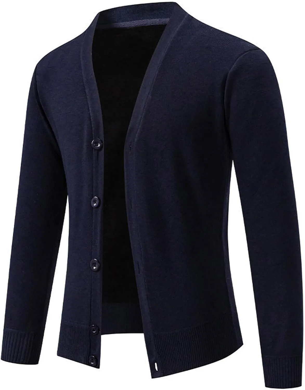 Lightweight Cardigans for Men Casual Knit Sweater Button Down Open Front Cardigan Plus Size Cardigan Sweater