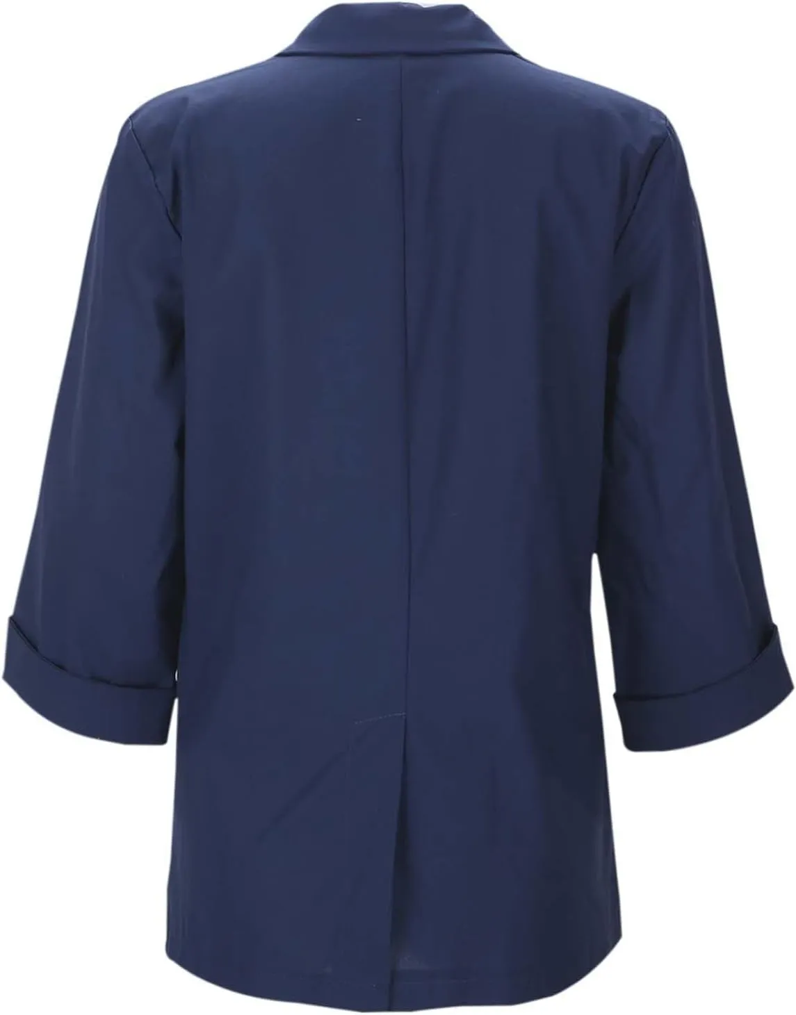 Linen Blazers for Women Business Casual Dressy Lapel Suit Blazer 3/4 Sleeve Lightweight Spring Summer Blazer Jackets