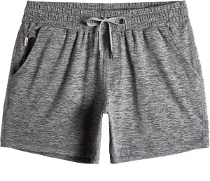 maamgic Mens Workout Shorts 5" Short Shorts Soft Stretch Running Gym Athletic Shorts with Zip Pockets