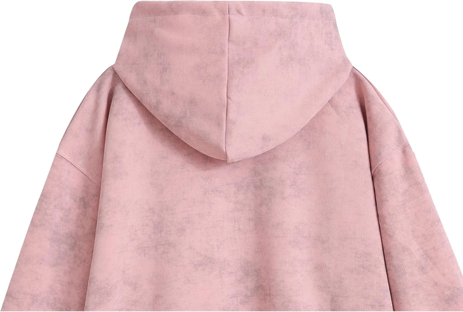 Men Oversized Tie Dye Hooded Sweatshirt Unisex Embossed Letter Hoodies