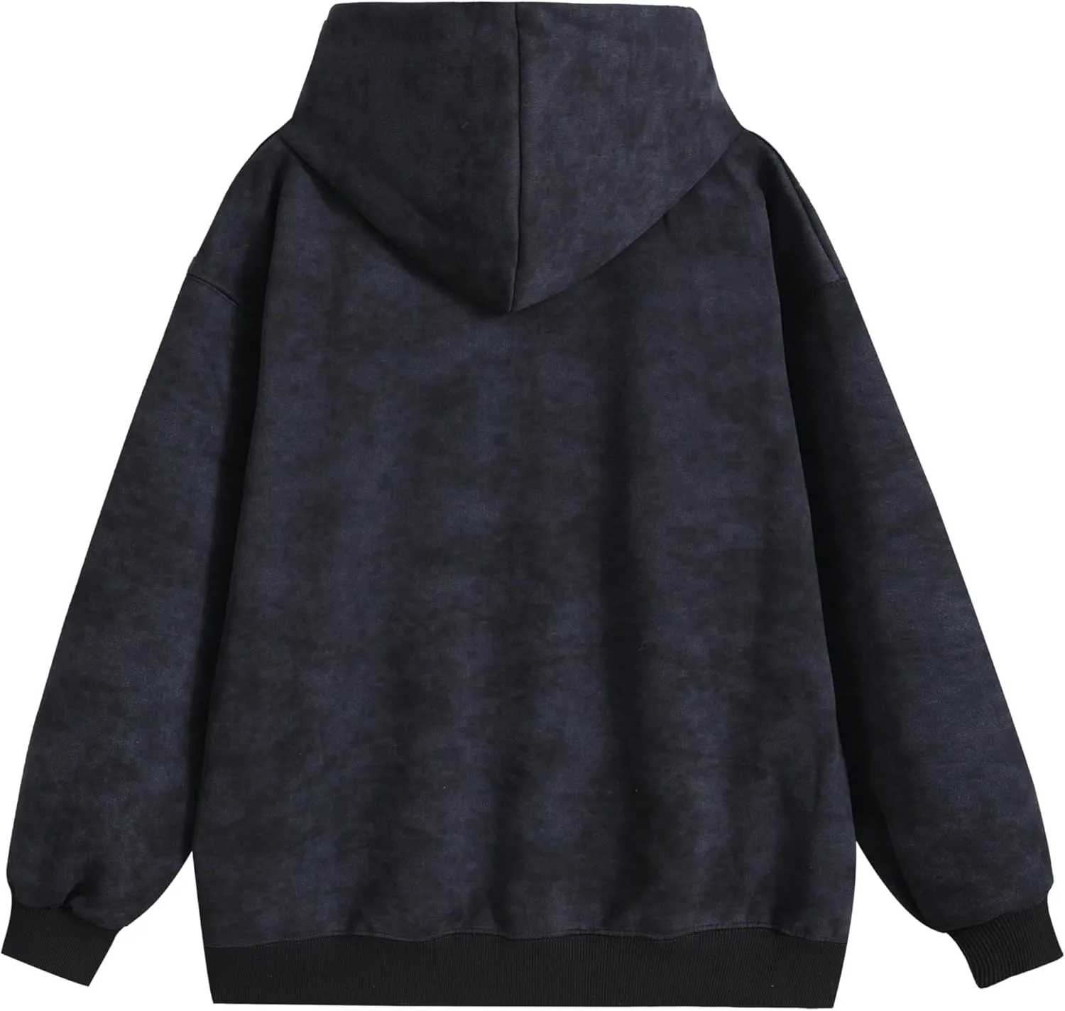 Men Oversized Tie Dye Hooded Sweatshirt Unisex Embossed Letter Hoodies