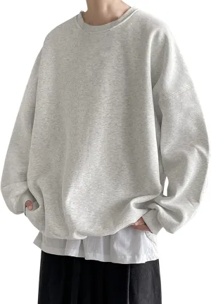 Men's Color Block Pullover Fleece Hoodie Men And Women Blouse Shirt Autumn And Winter Men's Fleece Pullover Hoodie