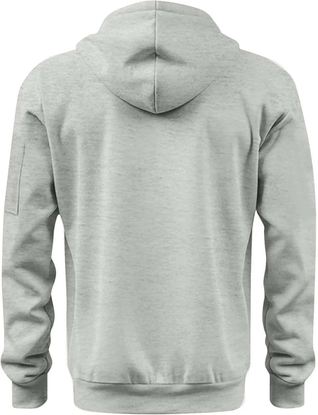 Mens Hoodies Zip Up, Casual Hoodies for Men with Pockets Full Zip Long Sleeve Sweatshirt Sports Hooded Jacket