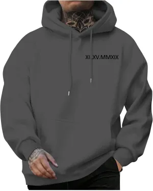 Men's Novelty Color Block Pullover Fleece Hoodies Workout Fit Cotton Blend Hooded Sweatshirts Casual Active Hoodie