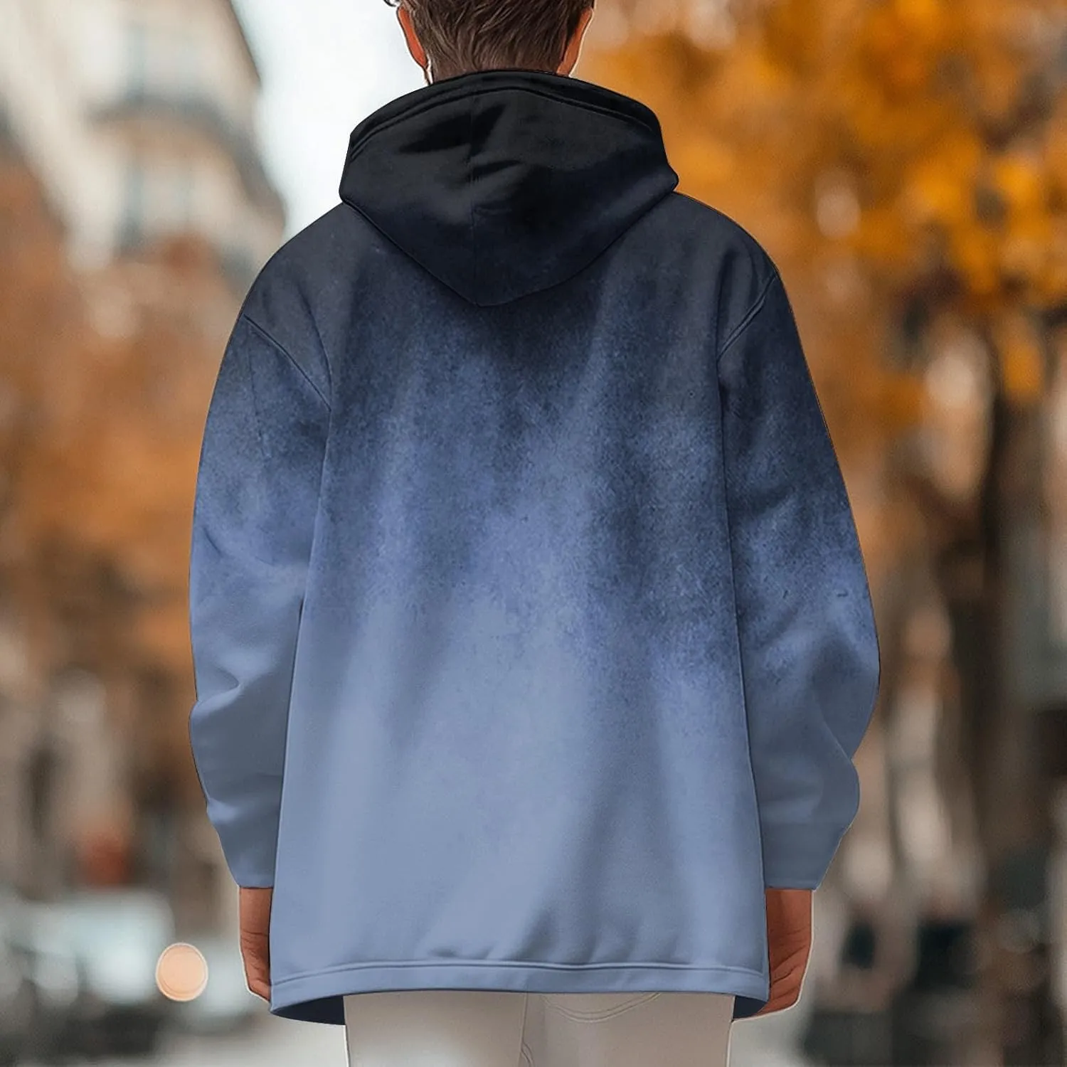 Mens Sherpa Lined Hoodie Full-Zip Fleece Thick Hoodies Heavyweight Thermal Warm Sweatshirt