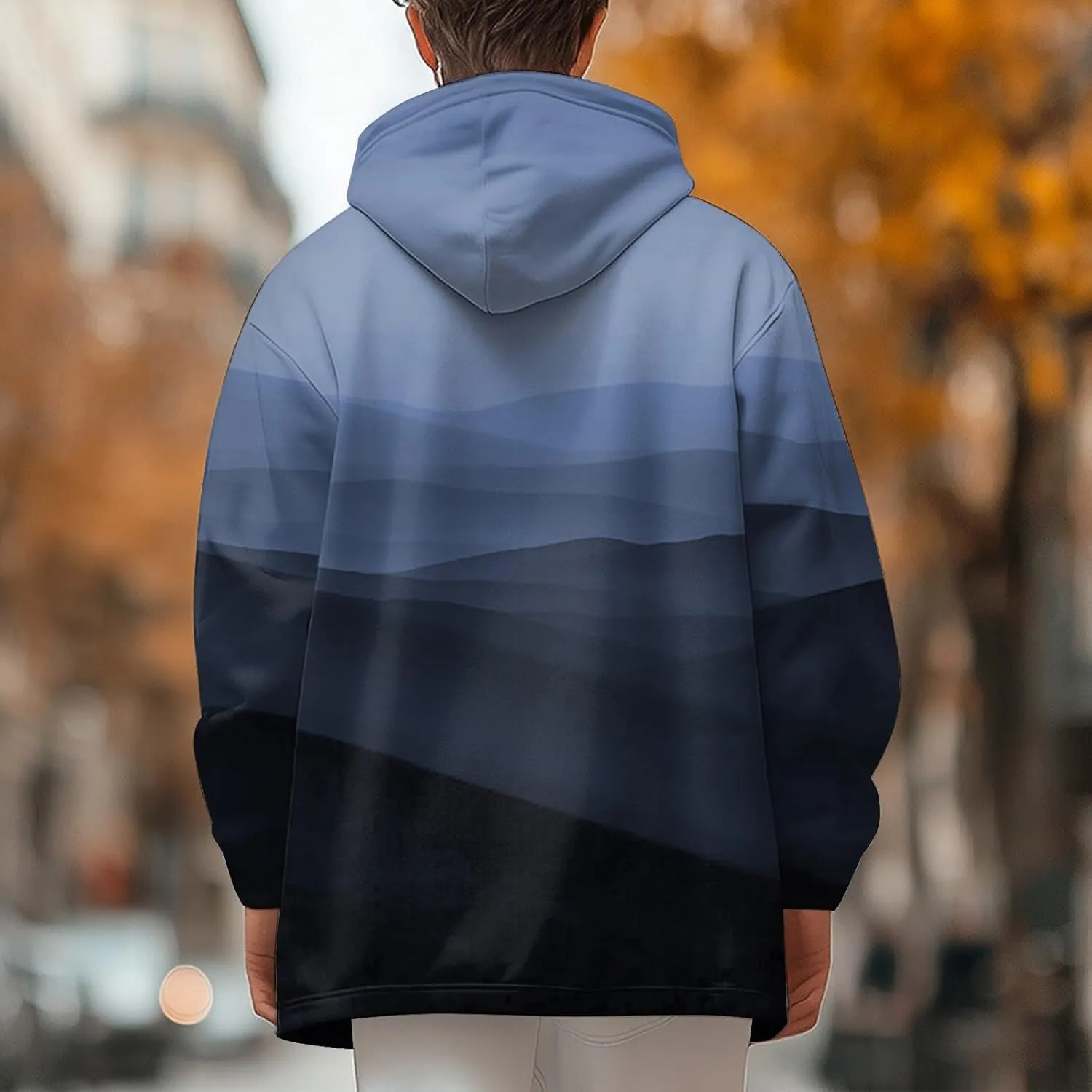 Mens Sherpa Lined Hoodie Full-Zip Winter Fleece Hooded Warm Thick Casual Sweatshirt
