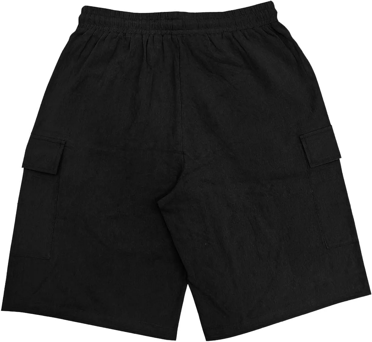 Men's Shorts Casual Cotton Stretch Drawstring Summer Beach Chino Golf Shorts with Pockets