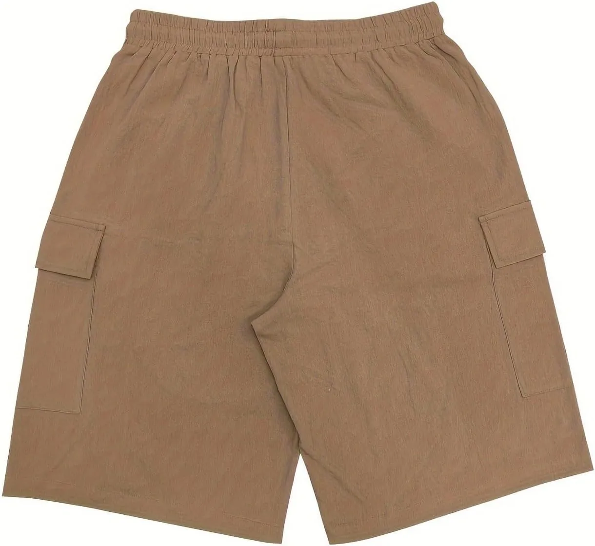 Men's Shorts Casual Cotton Stretch Drawstring Summer Beach Chino Golf Shorts with Pockets