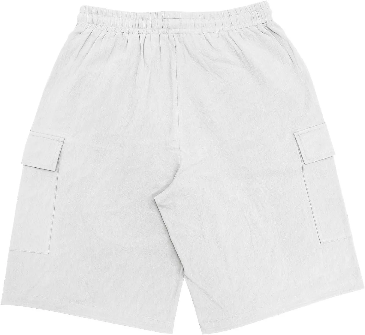 Men's Shorts Casual Cotton Stretch Drawstring Summer Beach Chino Golf Shorts with Pockets
