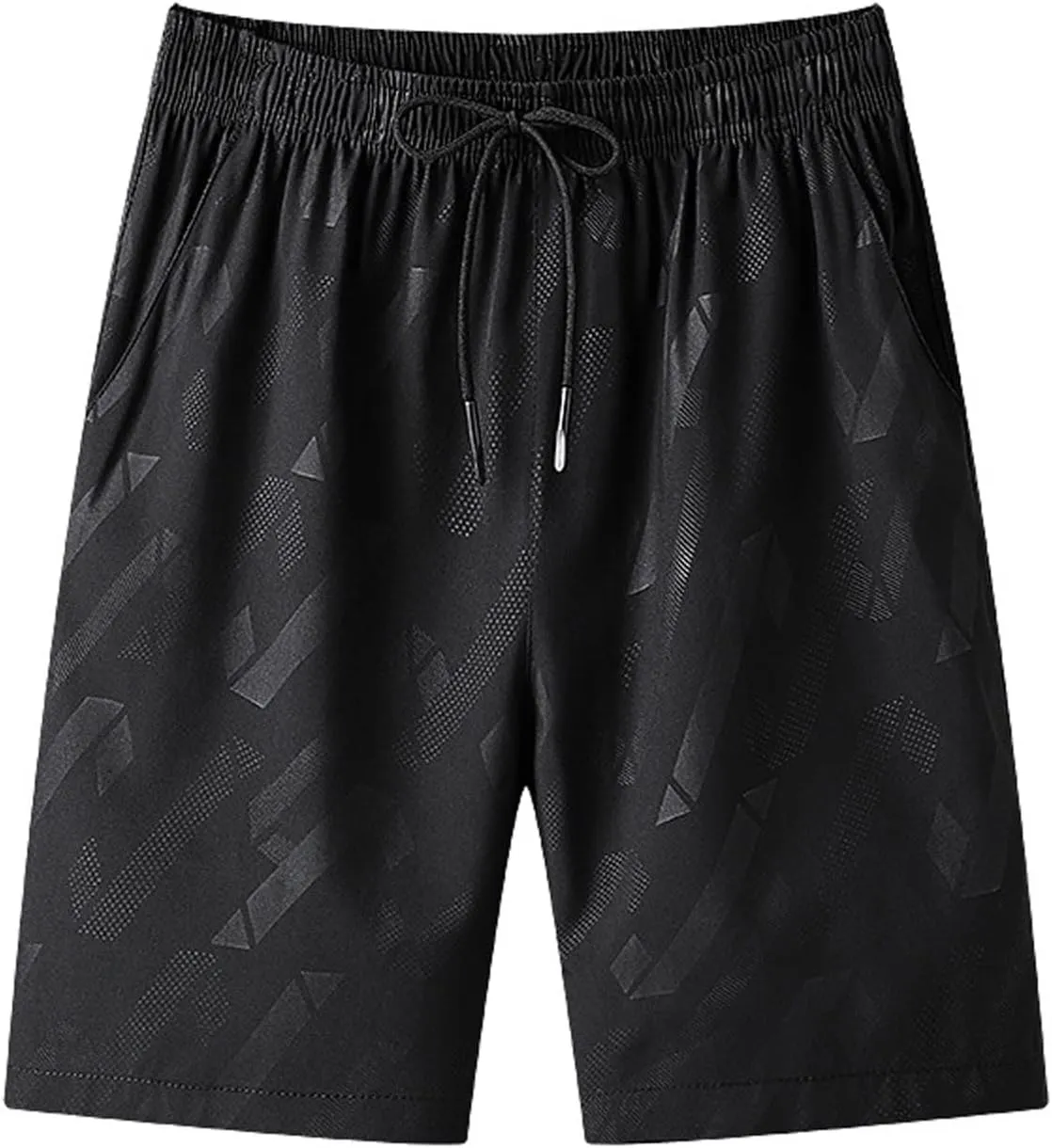 Mens Shorts Trendy Printing Summer Sporty Shorts Lightweight Quick Dry Athletic Short Training Running Jogger Shorts