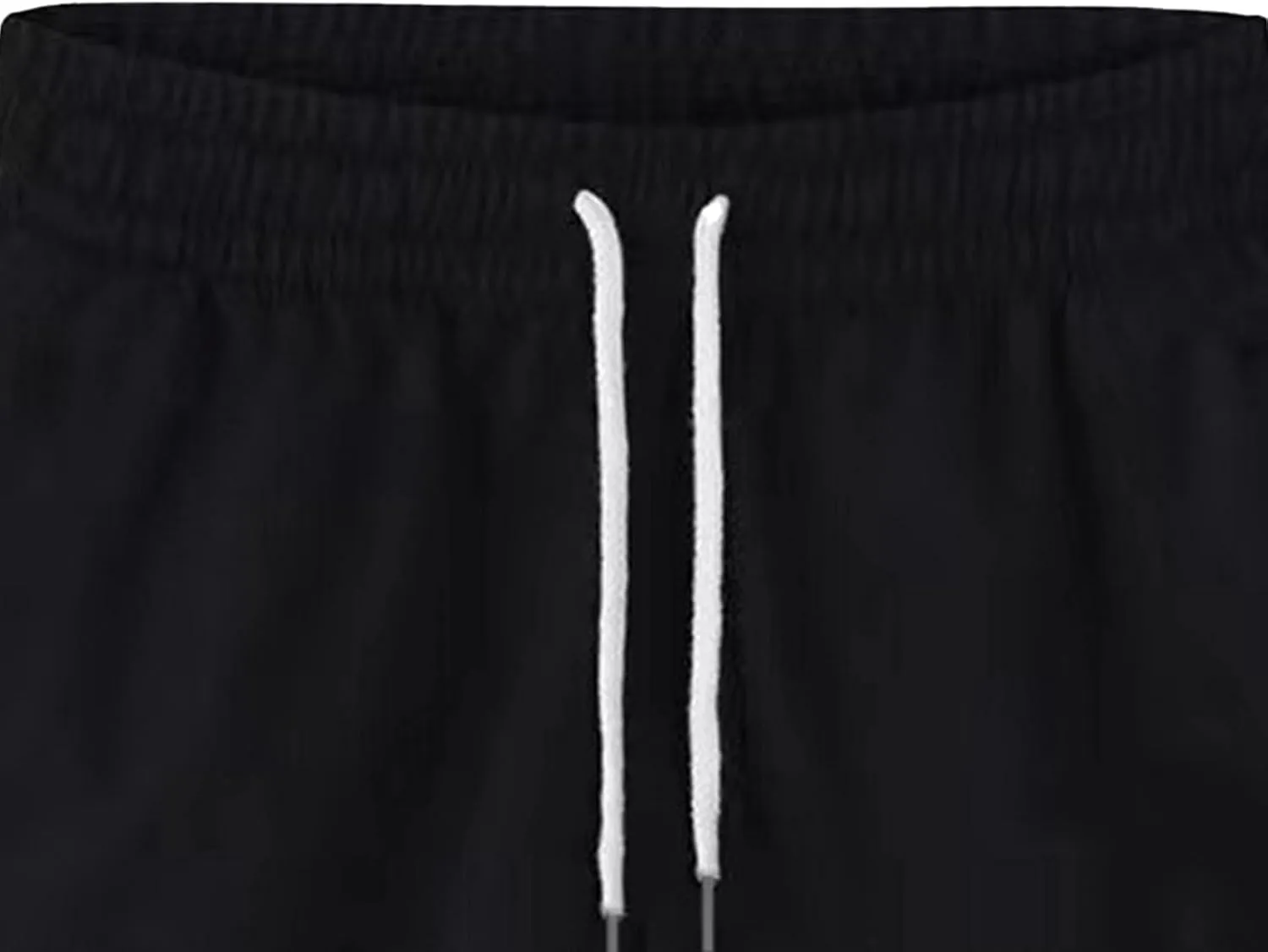 Mens Stretch Cotton Running Shorts Lounge Short Workout Athletic Shorts Loose Casual Beach Shorts with Drawstring