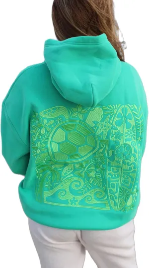 Muineobuka Women Y2K Graphic Hoodies Flower Embroidery Oversized Hooded Sweatshirt Vintage Aesthetic Hoodies Streetwear